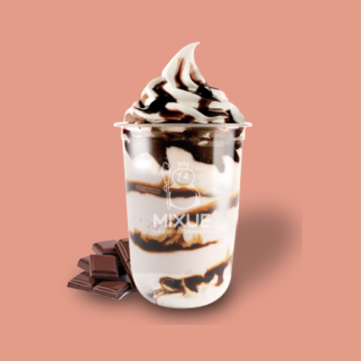 Kem Chocolate Sundae Mixue
